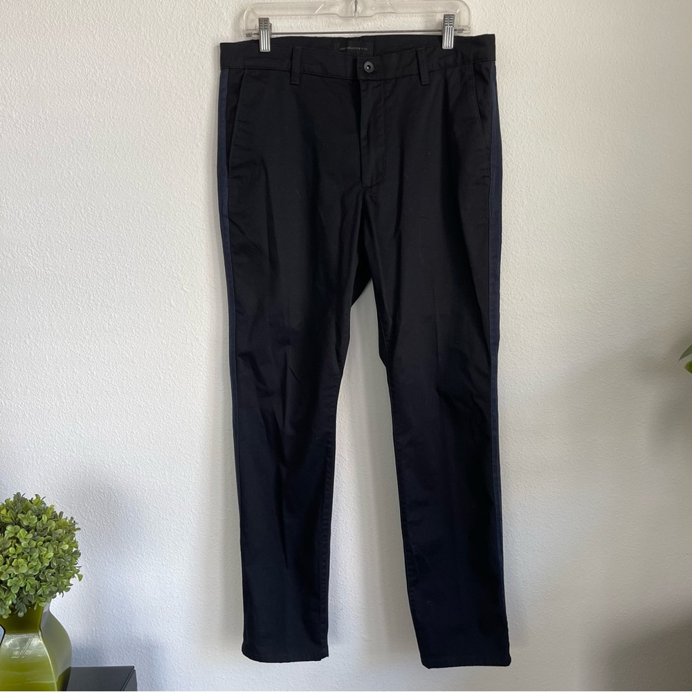 NEW John Varvatos Star USA Navy Lined Pants